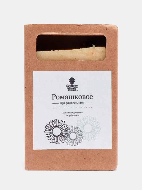Мыло "Ромашковое", для бани, 90 г