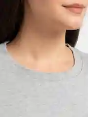 Серый футболка женская