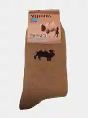 Носки мужские "Термо", бесшовные/Мужские носки тёплые/ Термоноски, верблюжья шерсть