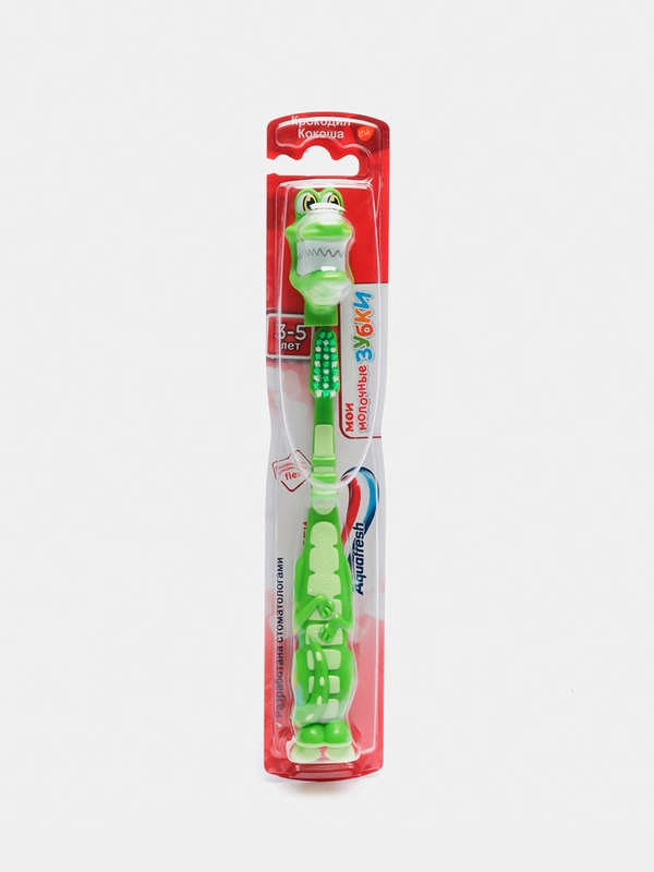Зубная щетка "Мои молочные зубки", 3-5 лет, Aquafresh