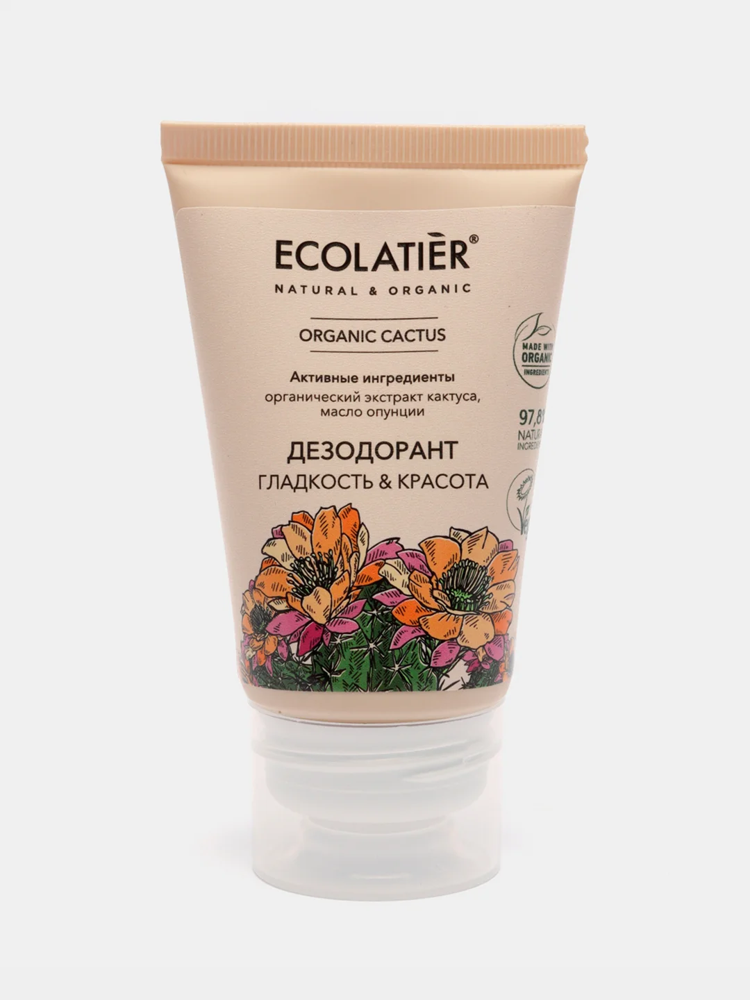 Дезодорант Гладкость и Красота Ecolatier Green 40 мл