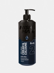 NISHMAN Крем 2в1 после бритья 02 Arctic Blue 200мл