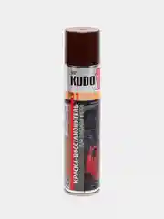 Краска KUDO для гладкой кожи, коричневая, 400 мл