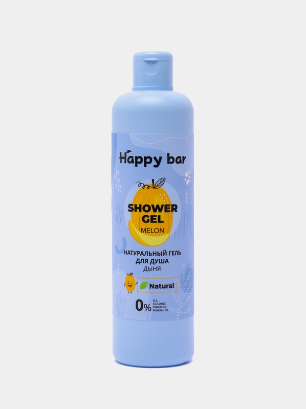 Натуральный гель для душа Happy bar "Сияние кожи"