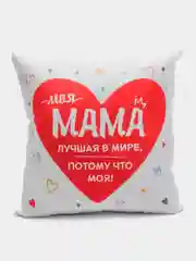 Пудровый подушка "Маме", 4 вида
