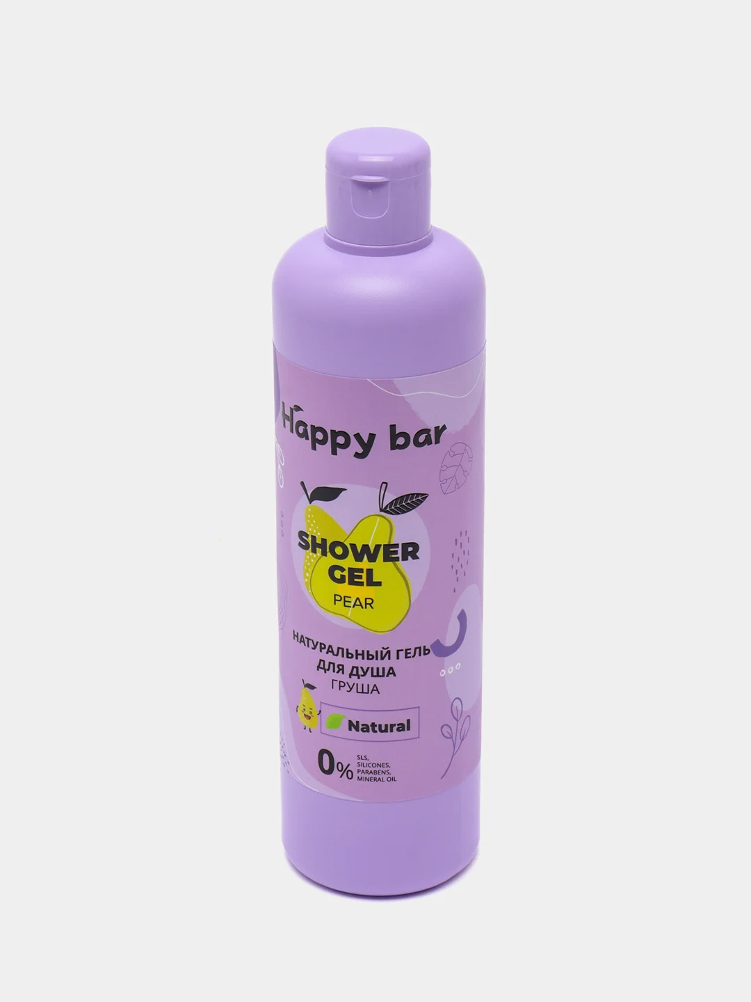 Натуральный питательный Гель для душа Happy bar