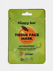 Тканевая маска для лица с лифтинг-эффектом Happy bar