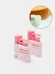 Розовый набор аксессуаров для ножа и нарезки бисквита, коржей, торта
