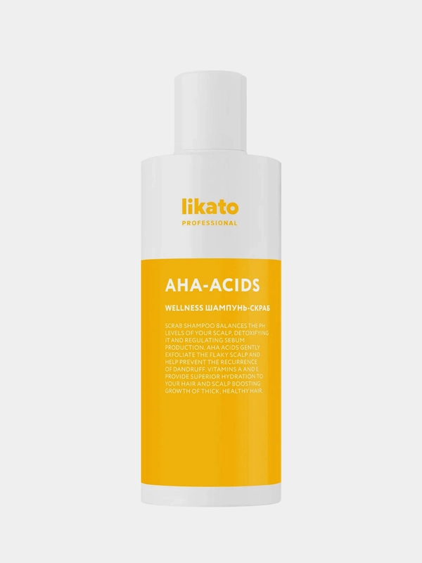 Шампунь-скраб для глубокого очищения жирной кожи головы, Likato professional, 250 мл