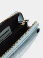 Бирюзовый женский клатч-кошелек