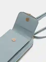 Бирюзовый женский клатч-кошелек