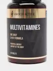 Витаминно-минеральный комплекс AWOCHACTIVE Мультивитамины, 60 таблеток