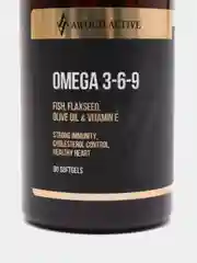 БАД к пище AWOCH ACTIVE Омега 3-6-9, с витамином Е, 90 капсул, 122,4 г