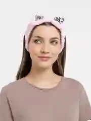 Розовый повязка для волос мягкая плюшевая OMG с бантиком, бархатная повязка на голову
