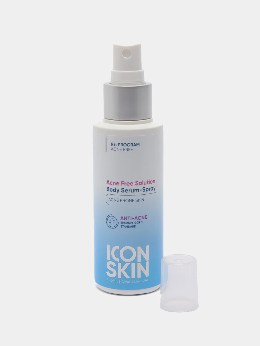 ICON SKIN Сыворотка-спрей для проблемной кожи тела Acne Free Solution, 100 мл