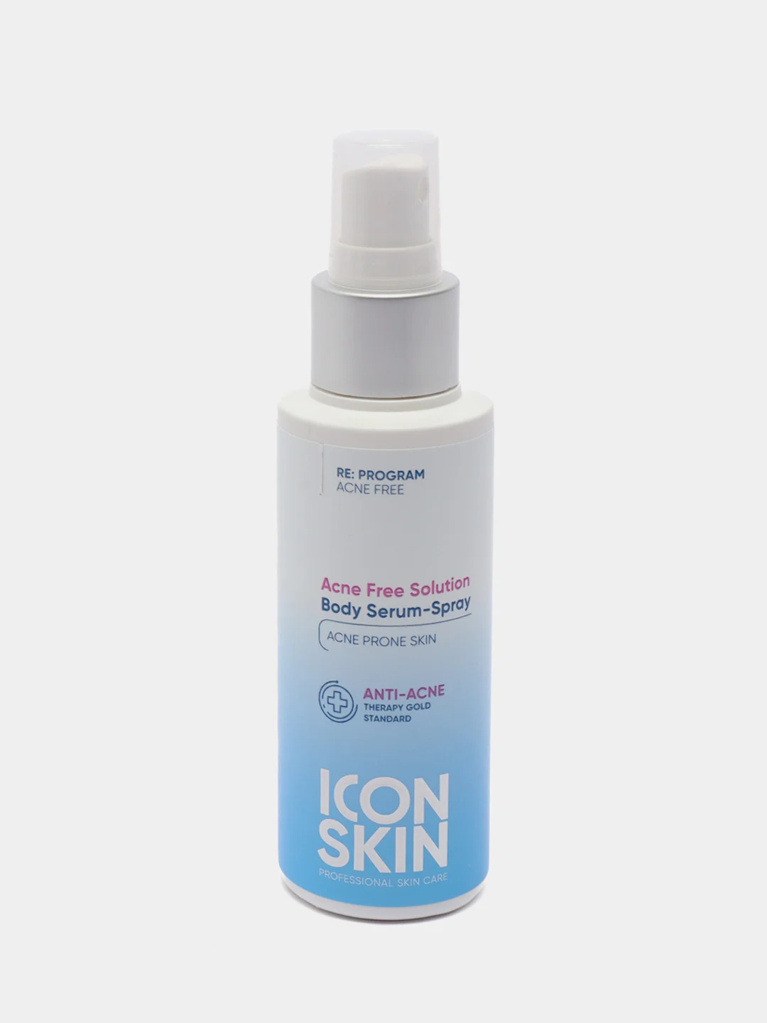 ICON SKIN Сыворотка-спрей для проблемной кожи тела Acne Free Solution, 100 мл