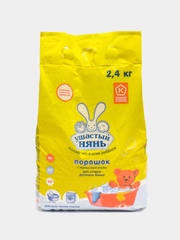 Стиральный порошок детский Ушастый нянь, 2,4 кг