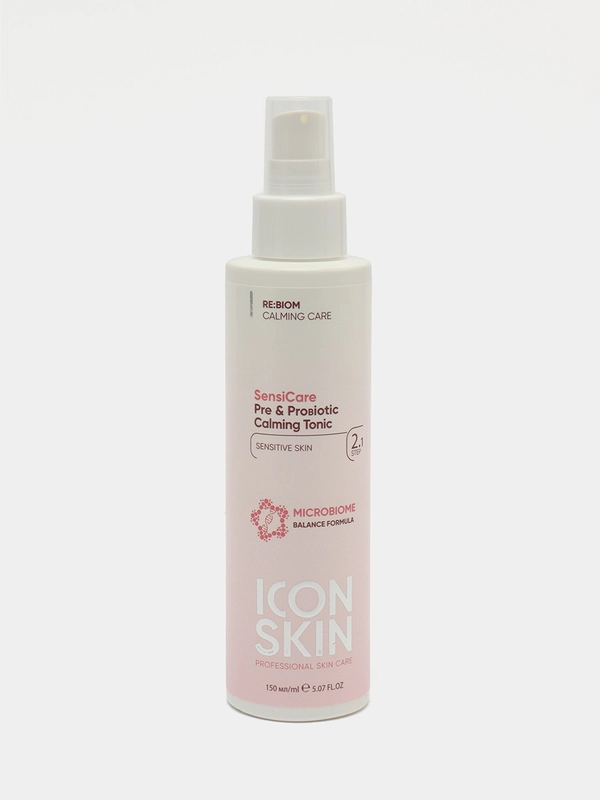 ICON SKIN Успокаивающий тоник с комплексом пре&пробиотиков SensiCare, 150 мл