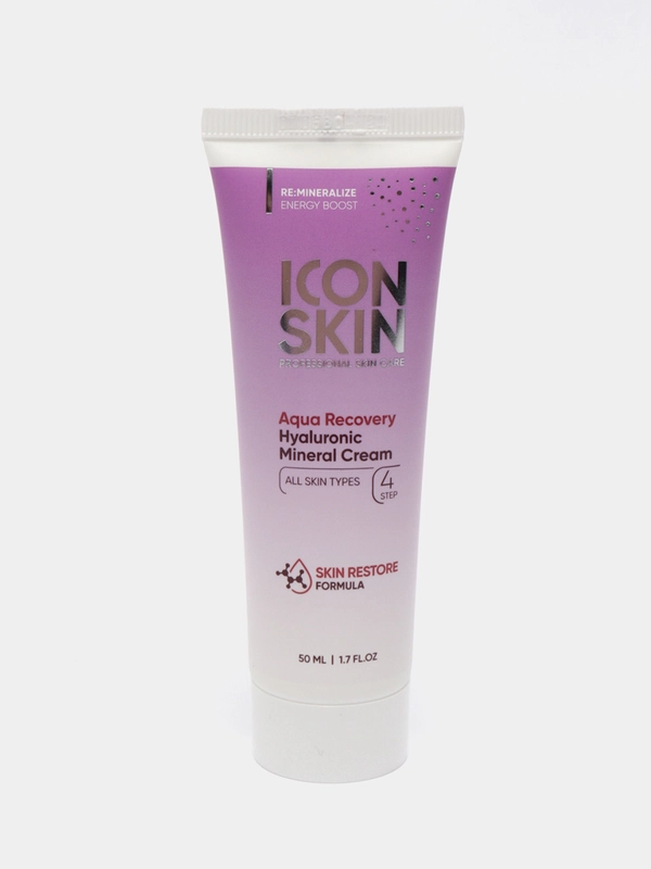 ICON SKIN Увлажняющий крем с гиалуроновой кислотой и минералами Aqua Recovery, 50 мл