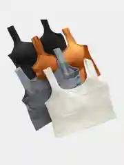 Черный женский базовый топ