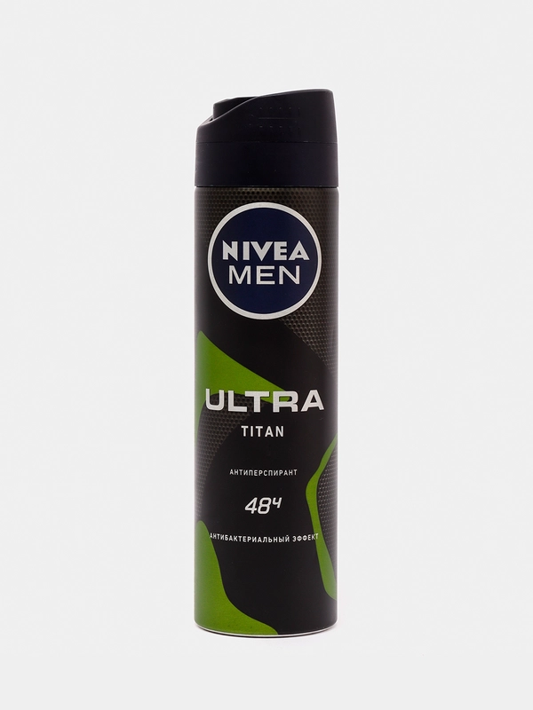 Антиперспирант спрей NIVEA MEN "ULTRA TITAN", мужской, 150 мл