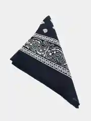 Черный бандана, унисекс