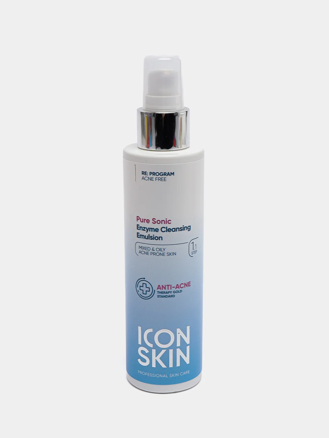 ICON SKIN Очищающая энзимная эмульсия для умывания Pure Sonic, 150 мл