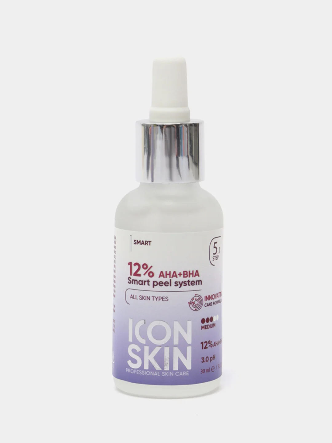 ICON SKIN AHA+BHA пилинг для лица 12%, 30 мл