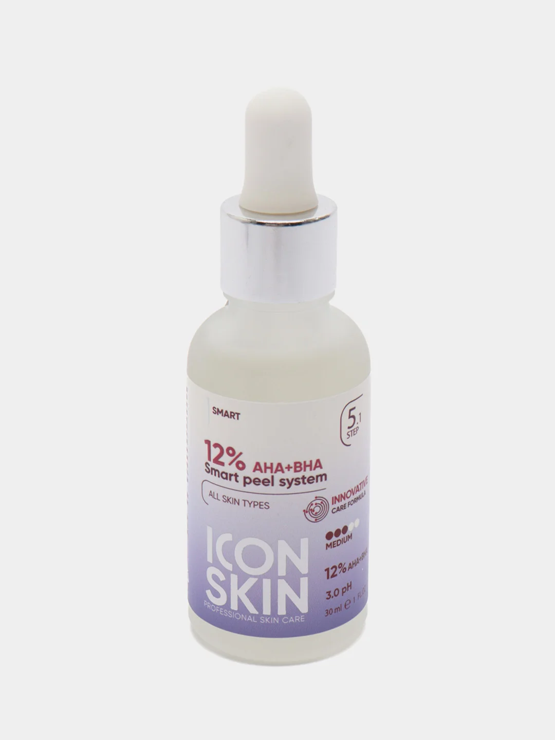 ICON SKIN AHA+BHA пилинг для лица 12%, 30 мл