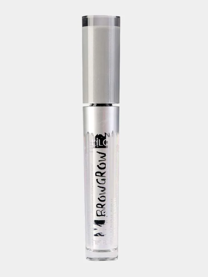 Коричневый тушь-корректор для бровей LiLo FIX BROW GROW