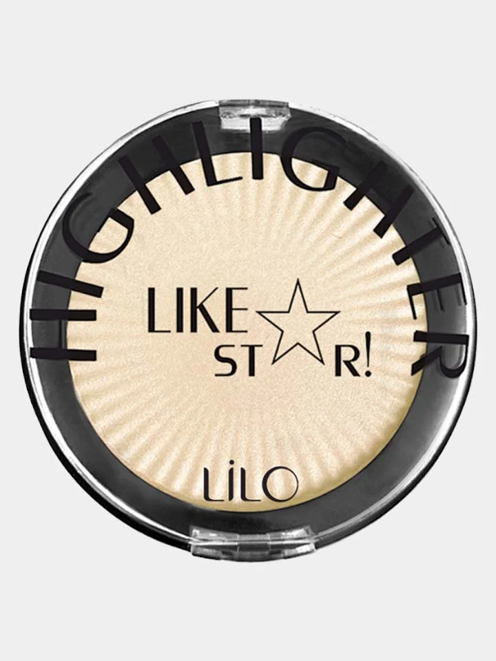 Бежевый хайлайтер компактный LiLo LIKE a stAr!