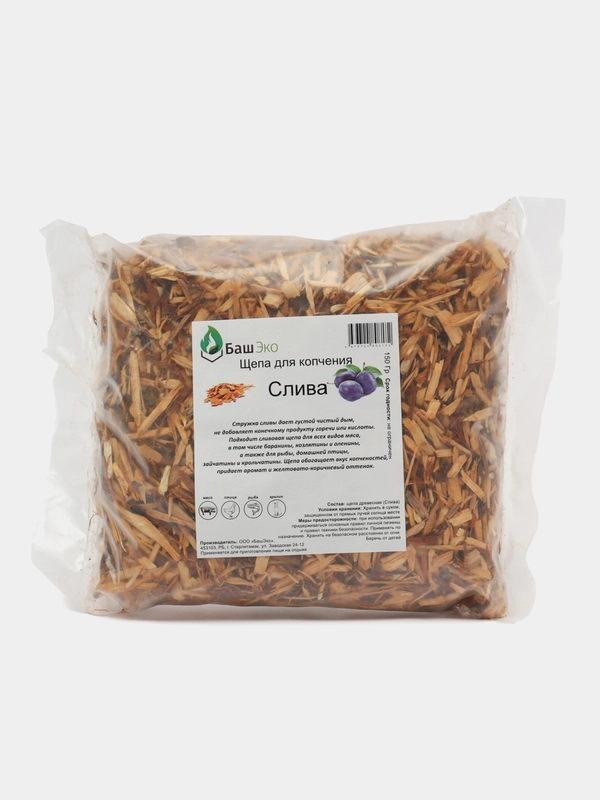 Щепа для копчения "Слива", 150 г