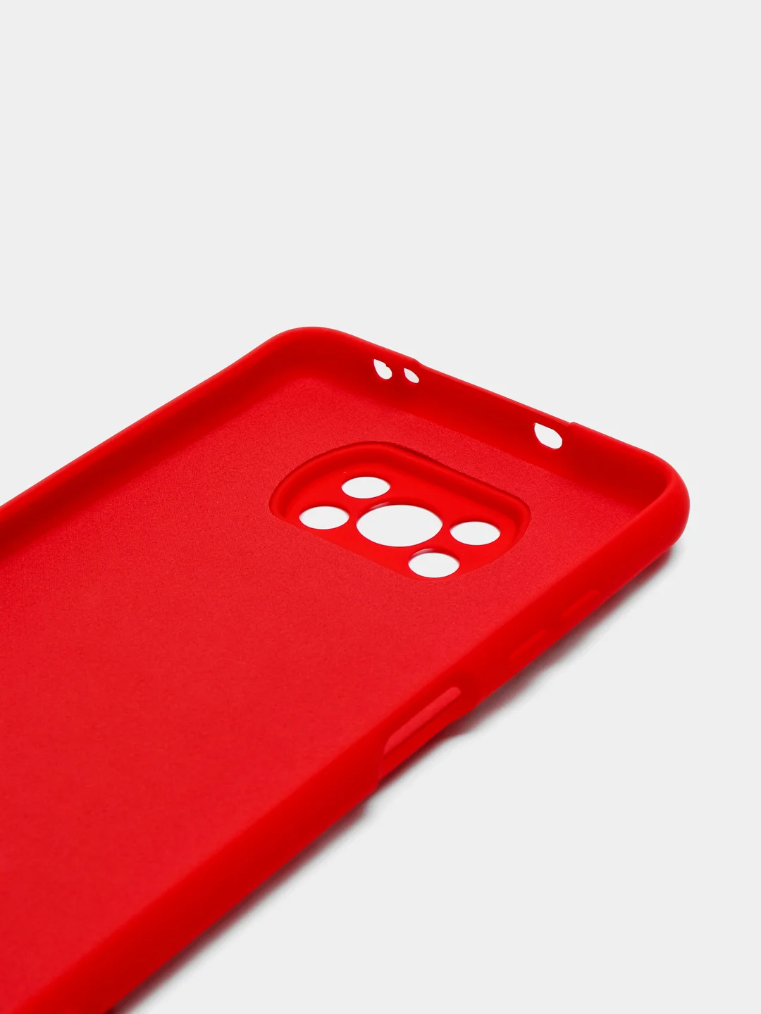 Алый чехол Xiaomi Poco X3 NFC, Poco X3 Pro, Сяоми Поко Х3 НФС, Поко Х3 Про, силиконовый