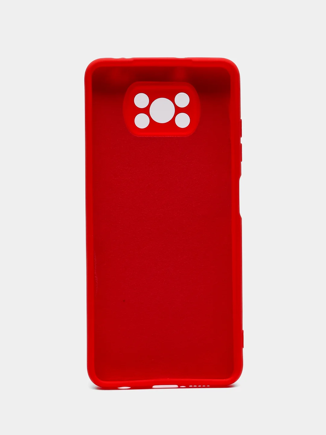 Алый чехол Xiaomi Poco X3 NFC, Poco X3 Pro, Сяоми Поко Х3 НФС, Поко Х3 Про, силиконовый