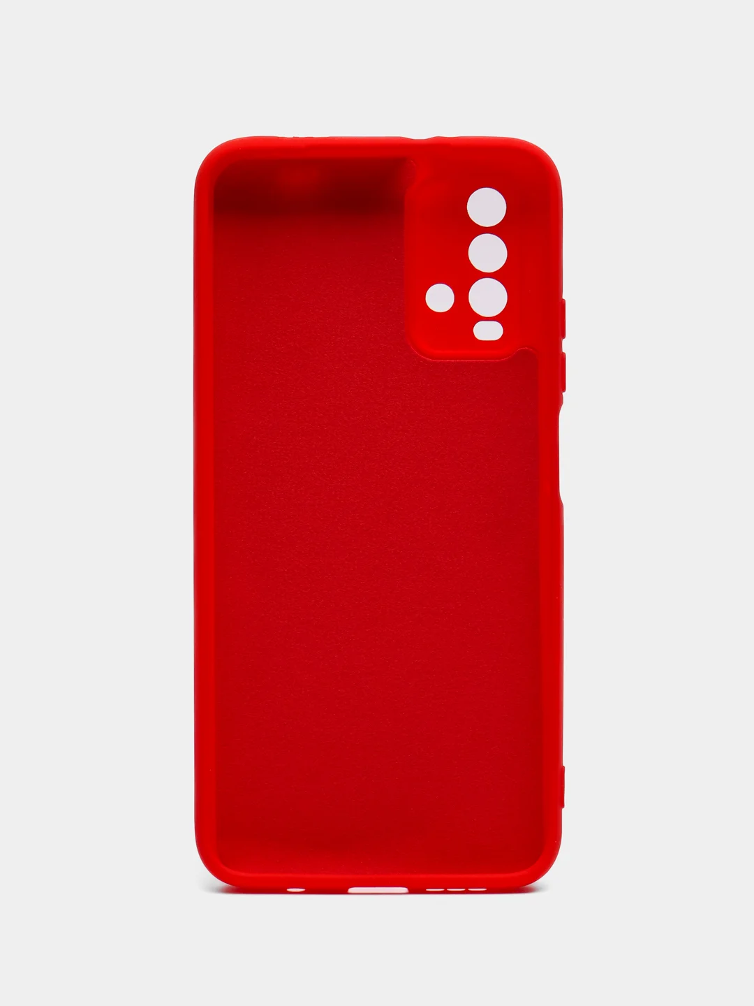Красный чехол для Xiaomi Redmi (Сяоми Редми) 9T Silicone Cover, силиконовый
