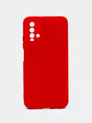 Красный чехол для Xiaomi Redmi (Сяоми Редми) 9T Silicone Cover, силиконовый