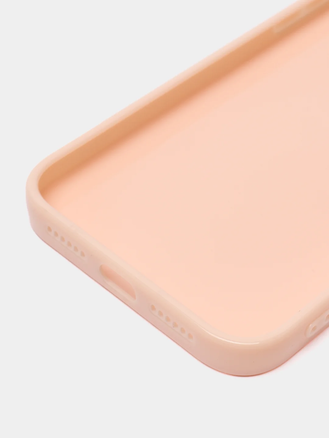 Розовый силиконовый чехол на Iphone XR/11