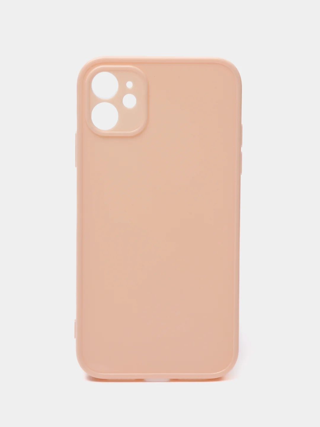 Розовый силиконовый чехол на Iphone XR/11