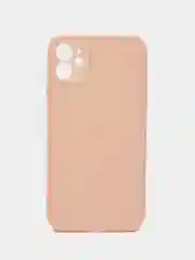 Розовый силиконовый чехол на Iphone XR/11