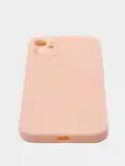 Розовый силиконовый чехол на Iphone XR/11