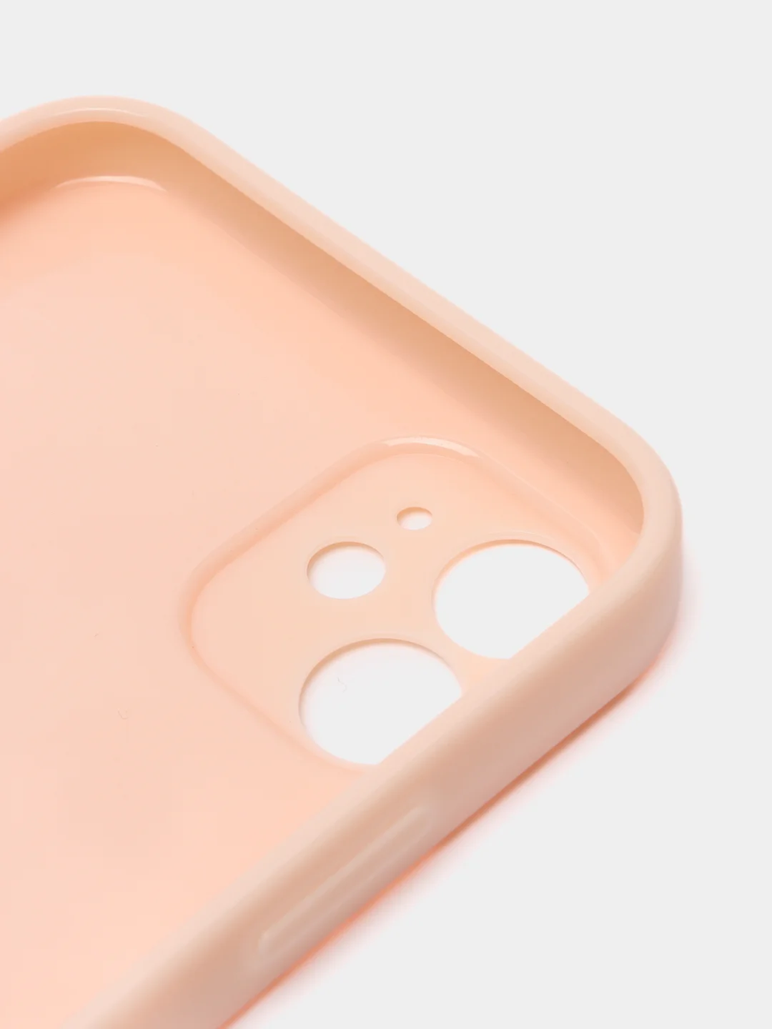 Розовый силиконовый чехол на Iphone XR/11