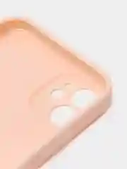 Розовый силиконовый чехол на Iphone XR/11