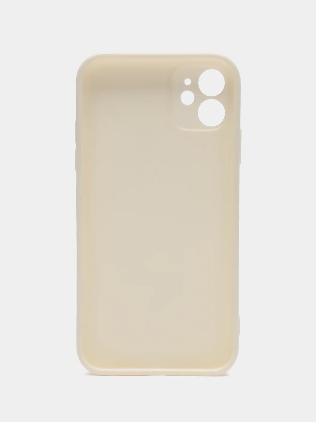 Белый силиконовый чехол на Iphone XR/11