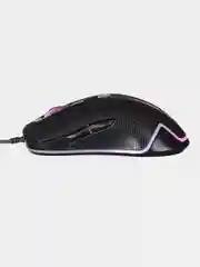 Черный мышь игровая компьютерная Oklick 965G RACER, с подсветкой проводная USB