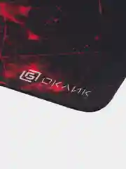 Красный коврик для мыши Oklick OK-F0252, подарок на 8 марта