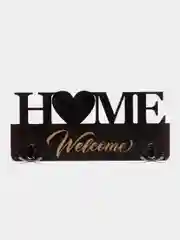 Настенная ключница Welcome ("Добро пожаловать"), из дерева