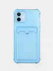 Голубой бампер/ Чехол на айфон 5 цветов X/XS/XR/XS MAX/11/11PRO/11 PRO MAX/12/12PRO/12 PRO MAX/12