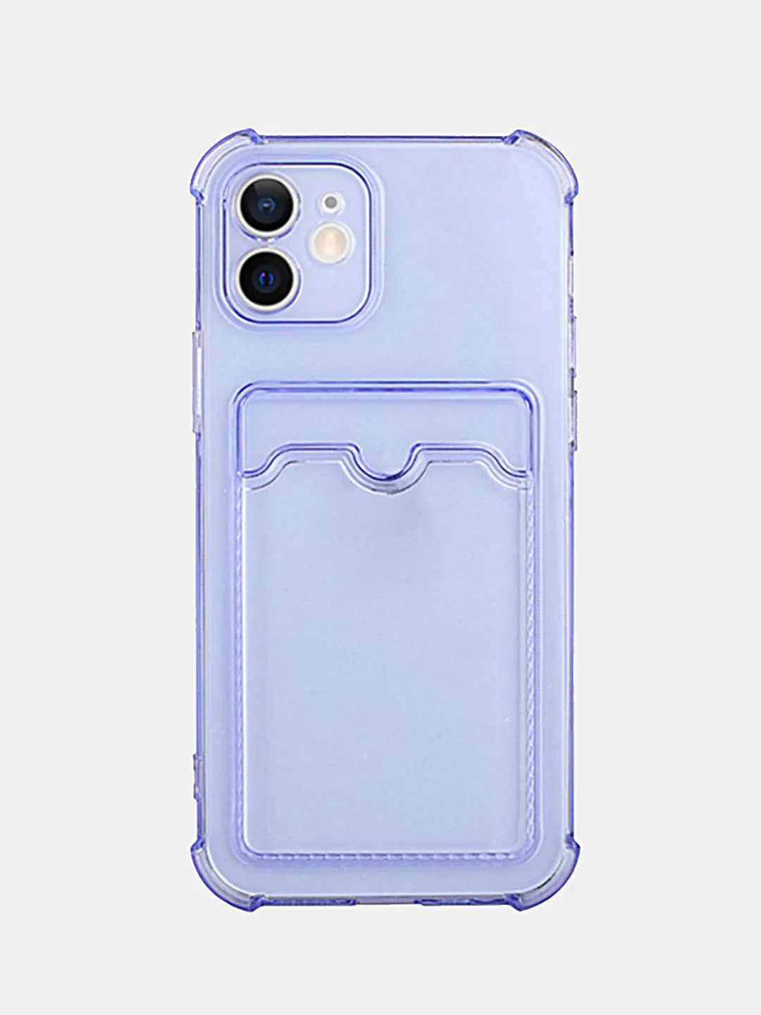 Фиолетовый бампер/ Чехол на айфон 5 цветов X/XS/XR/XS MAX/11/11PRO/11 PRO MAX/12/12PRO/12 PRO MAX/12