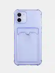 Фиолетовый бампер/ Чехол на айфон 5 цветов X/XS/XR/XS MAX/11/11PRO/11 PRO MAX/12/12PRO/12 PRO MAX/12