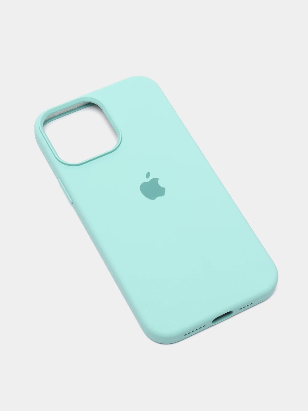 Голубой чехол Silicone Case для iPhone 12, 11, XR, 7, 8, XS, XR, 8+, 7+, Pro
